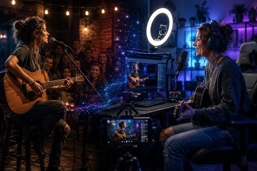 gitaarwereld en online entertainment
